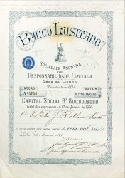 ACÇÃO. Banco Lusitano.
